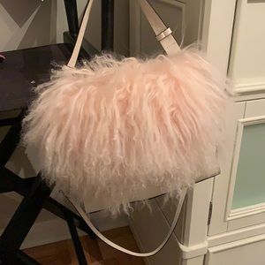 Mongolia fur crossbody/handbag/shoulder bag